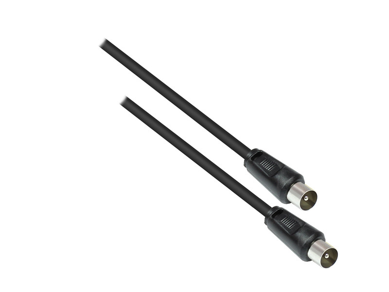 Alcasa S-MM015S 1.5m IEC IEC Black coaxial cable