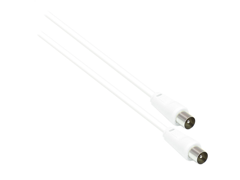 Alcasa S-MM015W 1.5m IEC IEC White coaxial cable