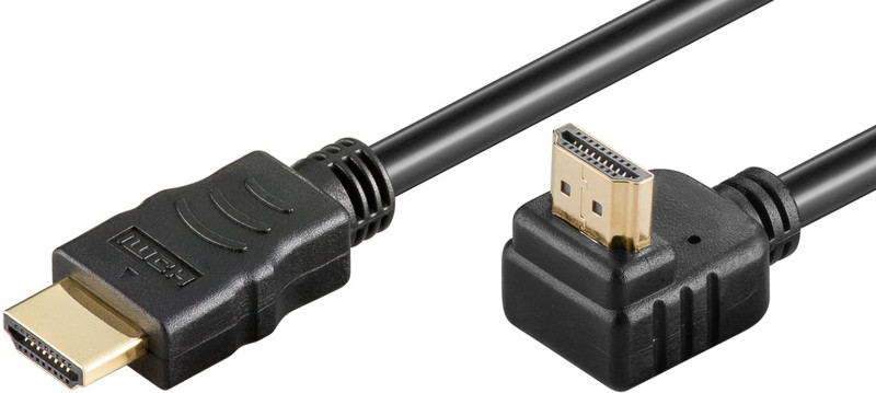 Microconnect HDM19191.5V1.4A90 1.5m HDMI HDMI Black