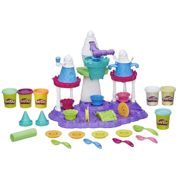 Hasbro Play-Doh Ice Cream Castle Modeling dough Blue,Green,Orange,Violet,White,Yellow