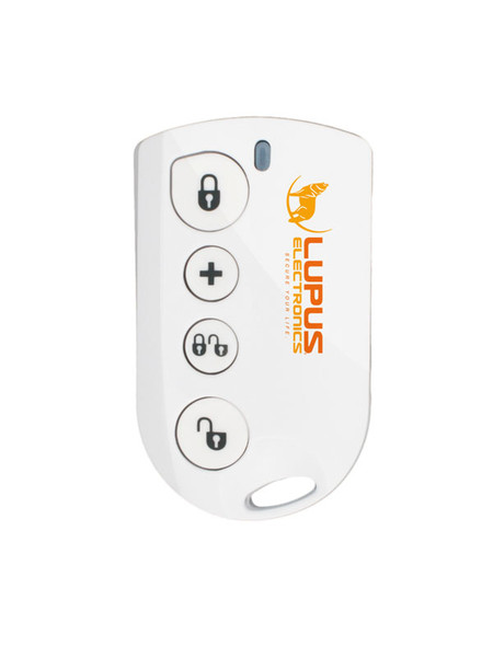 Lupus Electronics 12108 Нажимные кнопки Белый пульт дистанционного управления