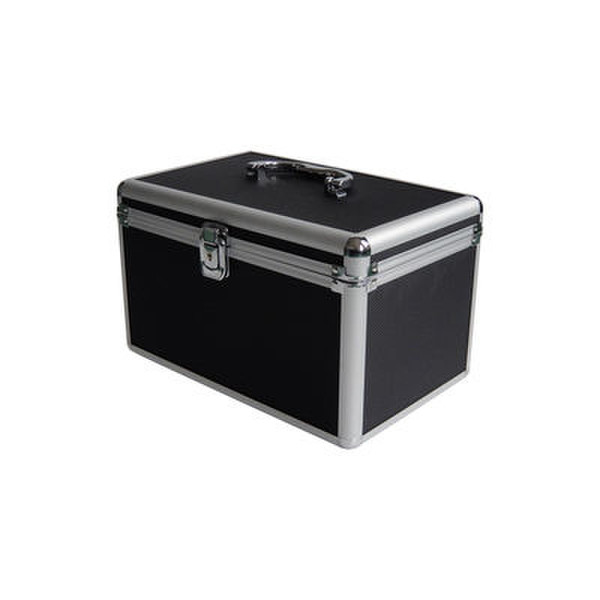 MediaRange BOX70 Aluminium,Black storage media case