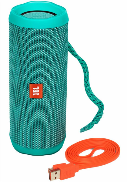 JBL Flip 4 Моно 16Вт Цилиндр Бирюзовый