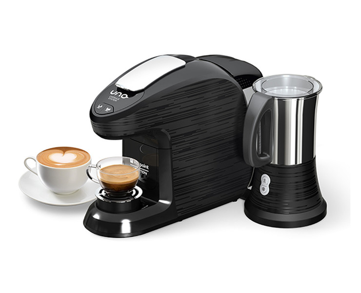 Hotpoint CM HM QBB0 Combi coffee maker 0.85л 12чашек Черный кофеварка