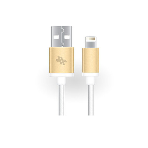 Swiss Mobility SCLTNGA-G 1.8м USB 2.0 Lightning Золотой дата-кабель мобильных телефонов