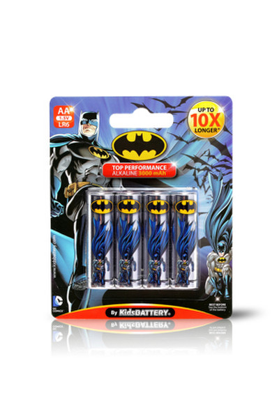 Kids Battery Batman LR6/AA Alkali 1.5V