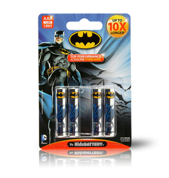 Kids Battery Batman LR03/AAA Щелочной 1.5В