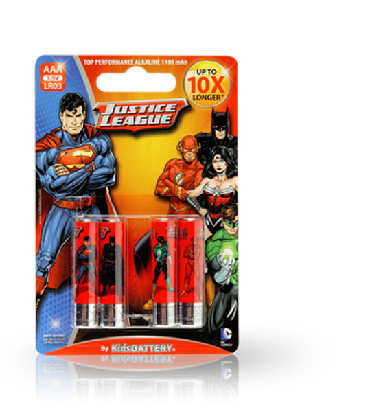 Kids Battery Justice League LR03/AAA Alkaline 1.5V