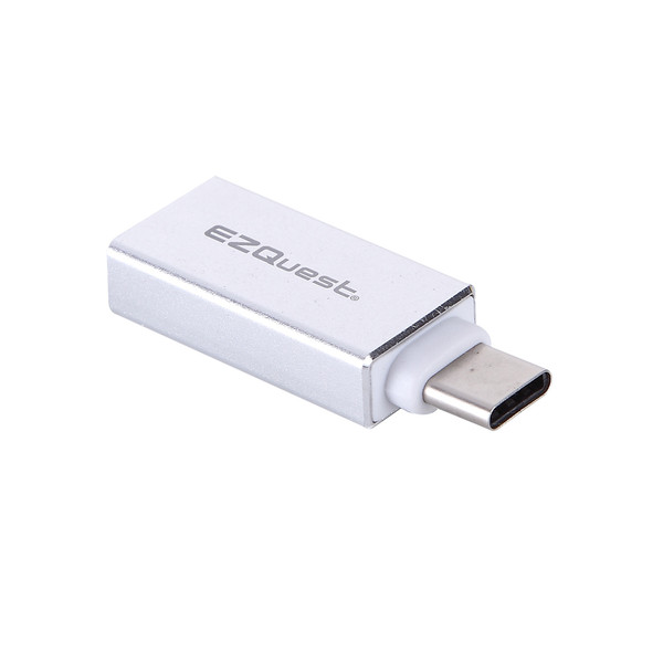 EZQuest X40097 USB C / Thunderbolt 3 USB 3.0 Cеребряный кабельный разъем/переходник