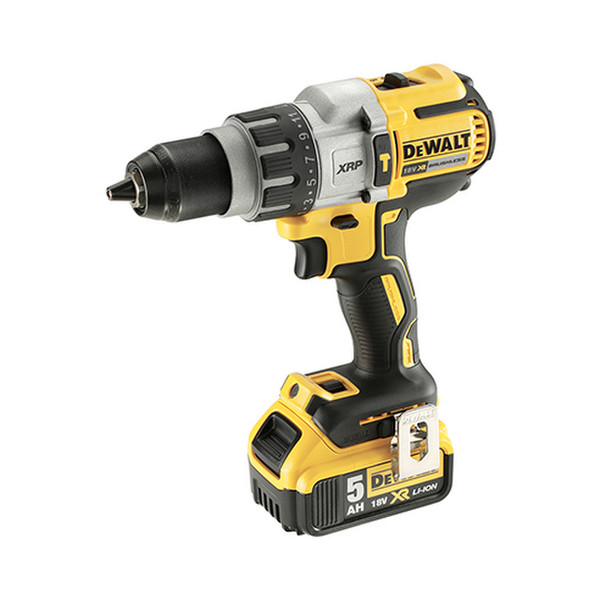 DeWALT DCD996P2 Дрель с рукояткой пистолетного типа Литий-ионная (Li-Ion) 5А·ч 2100г аккумуляторная комби-дрель