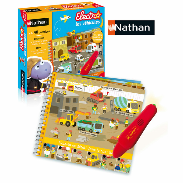 Nathan Les véhicules Preschool Boy/Girl learning toy