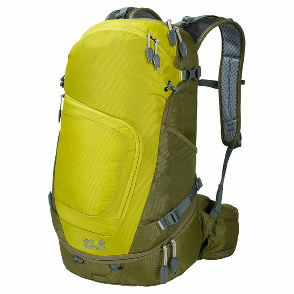Jack Wolfskin Crosser 26 Pack Unisex 26L Polyamide Green,Lime travel backpack