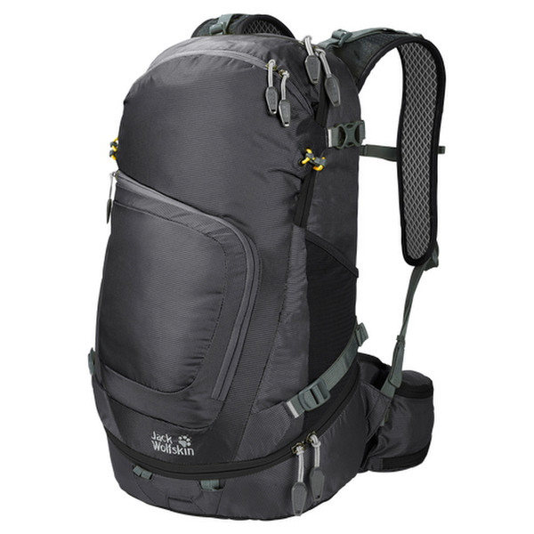 Jack Wolfskin Crosser 26 Pack Unisex 26L Polyamide,Polyester Black travel backpack