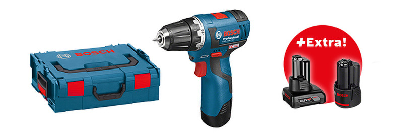 Bosch 0615990J13 12В Литий-ионная (Li-Ion) Черный, Синий cordless screwdriver