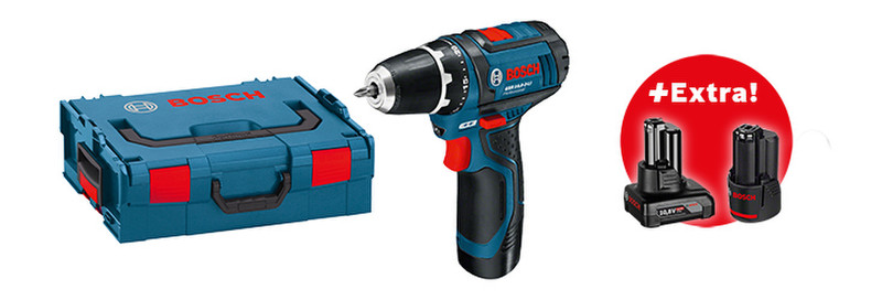 Bosch 0615990J19 12В Литий-ионная (Li-Ion) Черный, Синий, Красный cordless screwdriver