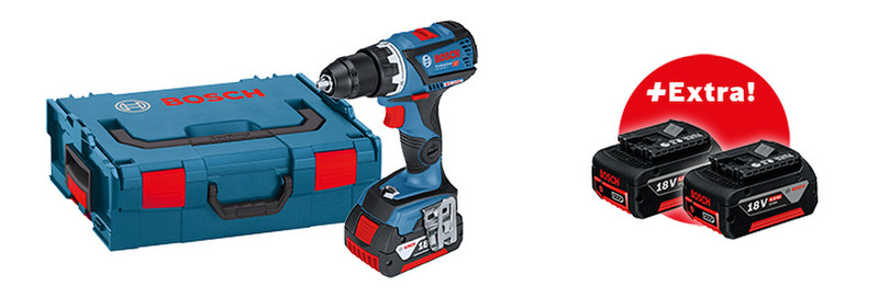 Bosch 0615990J1A 18В Литий-ионная (Li-Ion) Черный, Синий, Красный cordless screwdriver