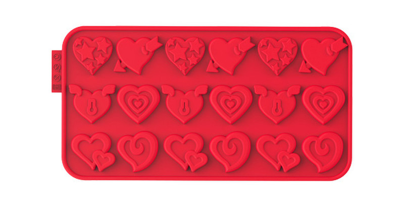 Siliconezone SZ13OM11862AA Silikon Rot Süßigkeiten- & Schokoladenformen