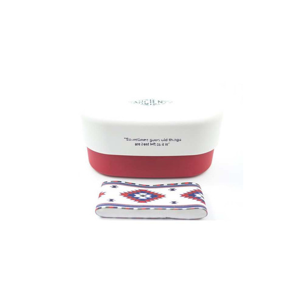 Jamei Ancient & Chic Lunch container 0.775l Kunststoff Rot, Weiß