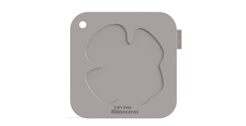 Siliconezone Rhinoceros Pot Holder pan trivet