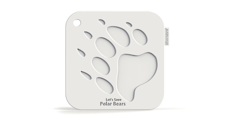 Siliconezone Polar Bear Pot Holder pan trivet