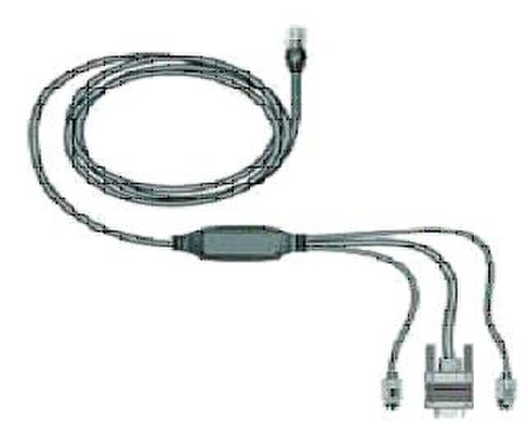 IBM 3M Console Switch Cable (PS/2) 3m Tastatur/Video/Maus (KVM)-Kabel