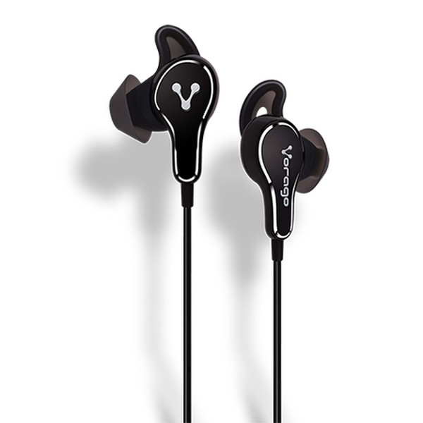 Vorago EP-600 Ear-hook Binaural Wired Black mobile headset