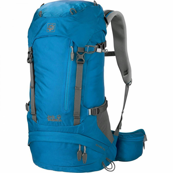Jack Wolfskin 2004571-1651 Unisex 26L Polyamide,Polyester Blue,Grey travel backpack