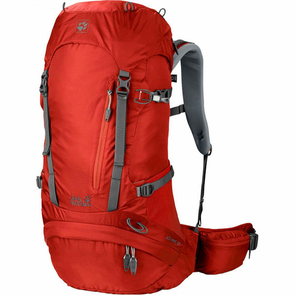 Jack Wolfskin 2004551-2681 Unisex 32L Polyamide,Polyester Red travel backpack