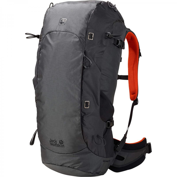 Jack Wolfskin 2004221-6350 Unisex 48L Polyamide,Polyester Graphite travel backpack