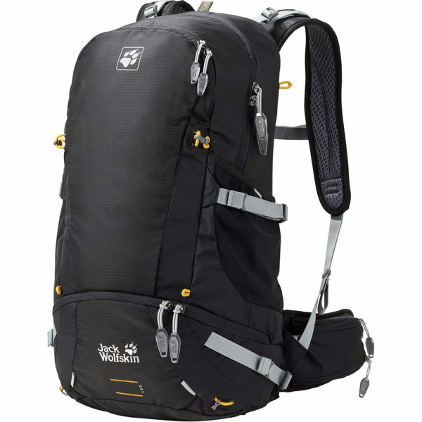 Jack Wolfskin 2005611-6000 Polyester Black backpack