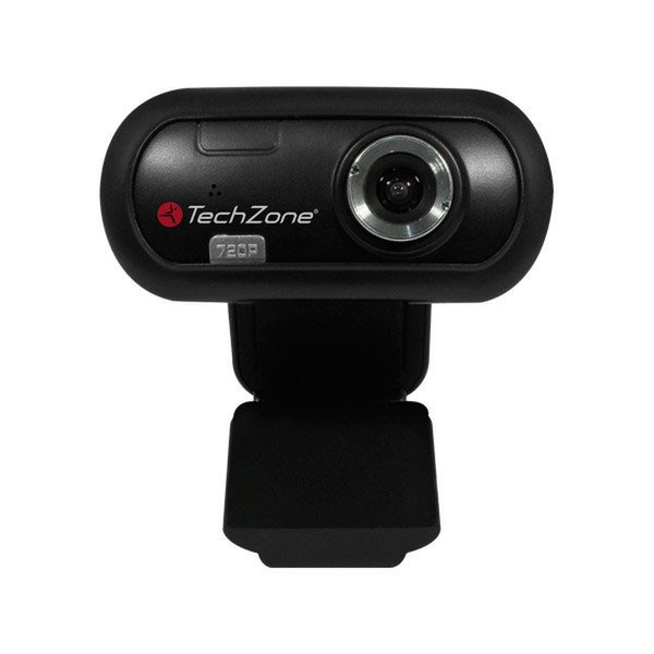 TechZone TZ16CAM-PC 1MP 1280 x 720pixels USB 2.0 Black webcam