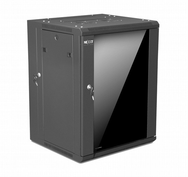 Nexxt Solutions PCRWESKD15U55BK Wandverteiler 15U Schwarz Rack