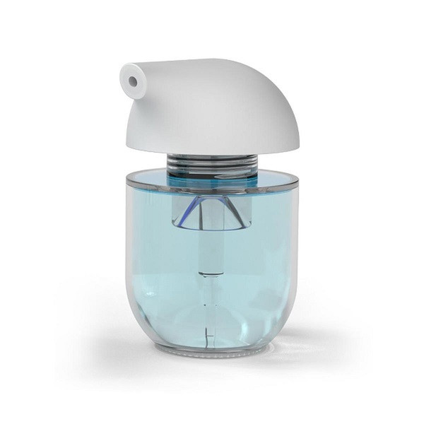 Siliconezone SZ11KS11665AB Transparent,White soap/lotion dispenser