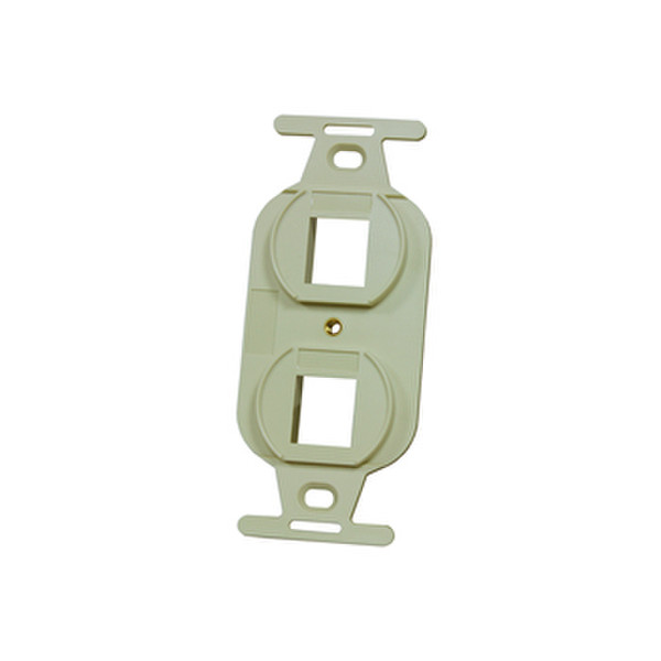C2G OR-KS106S2-13 Ivory switch plate/outlet cover