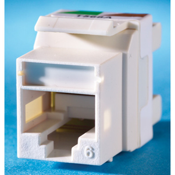 C2G OR-KS6A-88 RJ-45 White socket-outlet