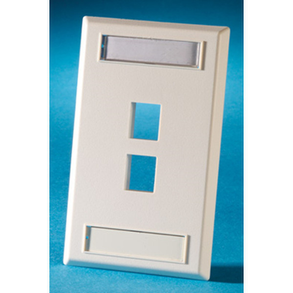 C2G OR-KSFP2-13 Ivory switch plate/outlet cover