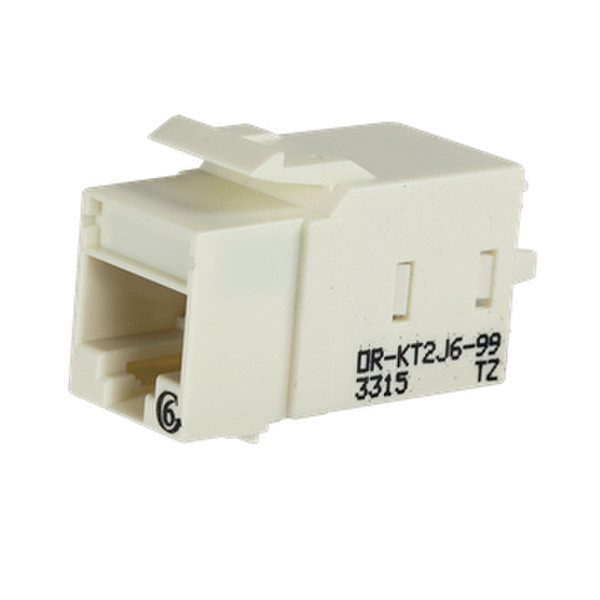 C2G OR-KT2J6 RJ-45 White socket-outlet