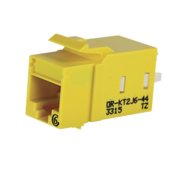 C2G OR-KT2J6-44 RJ-45 Yellow socket-outlet