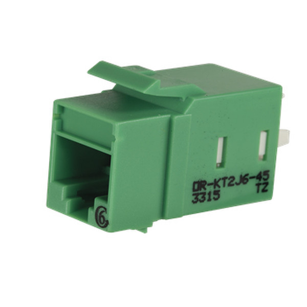 C2G OR-KT2J6-45 RJ-45 Green socket-outlet