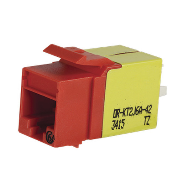 C2G OR-KT2J6A-42 RJ-45 Rot Steckdose