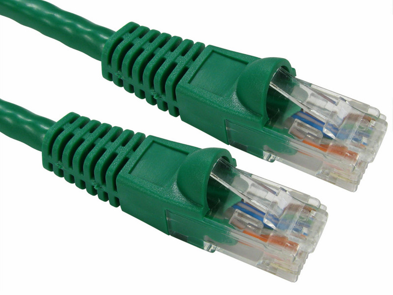 Cables Direct B6-501.5G 1.5м Cat6 U/UTP (UTP) Зеленый сетевой кабель