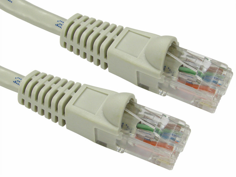 Cables Direct B6-501.5 1.5m Cat6 U/UTP (UTP) Grau Netzwerkkabel