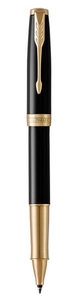 Parker Sonnet Black Lacquer Roller ball pen Premium - Fine nib