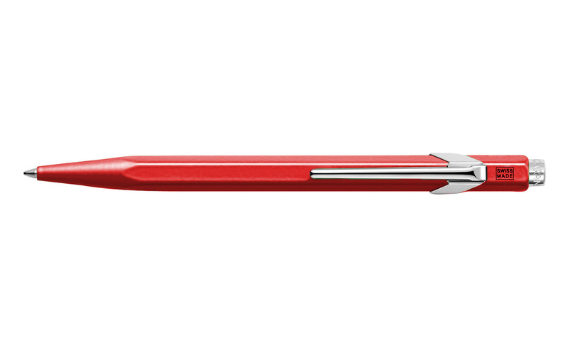Caran d-Ache 849.070 Clip-on retractable ballpoint pen Blau 1Stück(e) Kugelschreiber
