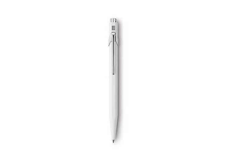 Caran d-Ache 849.001 Clip-on retractable ballpoint pen Blue 1pc(s) ballpoint pen