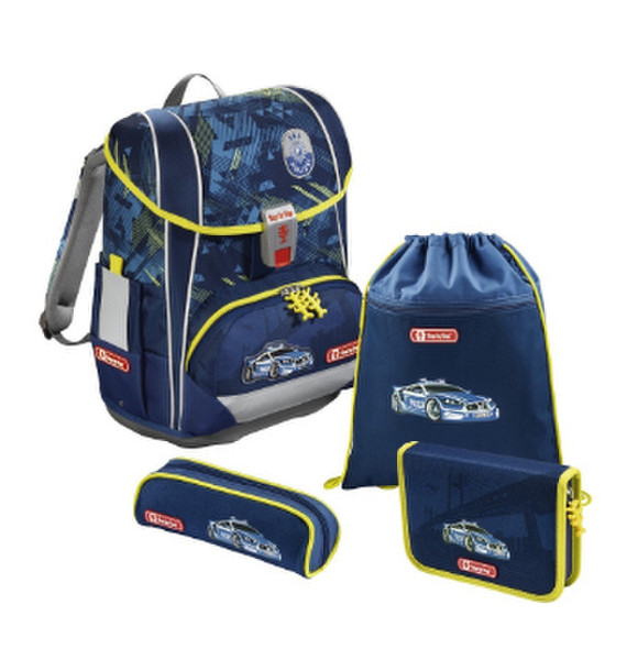 Step by Step Light 2 Boy Polyester Blue,Turquoise,Yellow school bag set