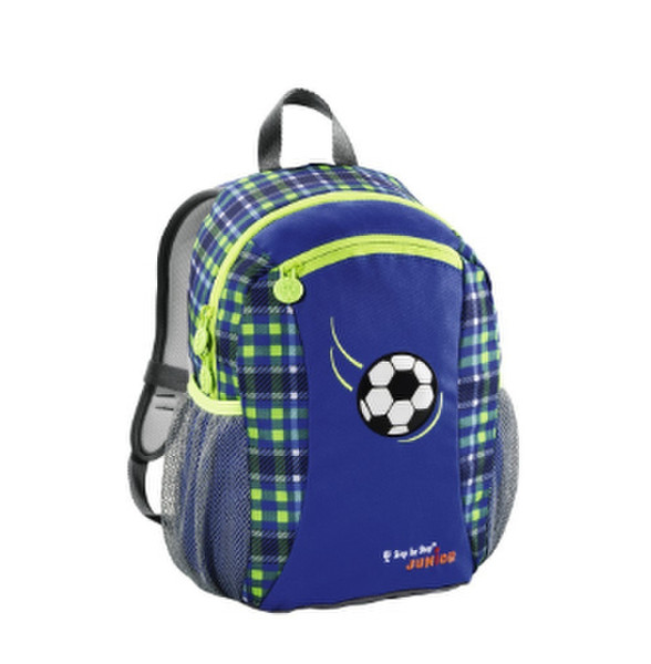 Step by Step Football Boy School backpack Blue,Green
