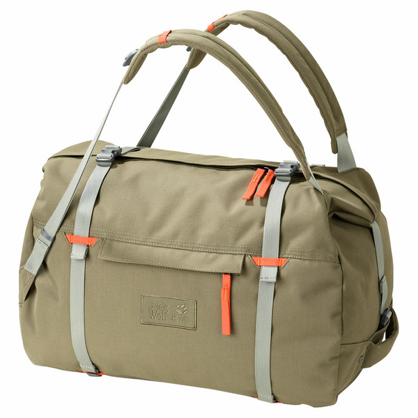 Jack Wolfskin ROAMER 80 DUFFLE 80L Polyamide,Polyester Grey,Olive travel backpack