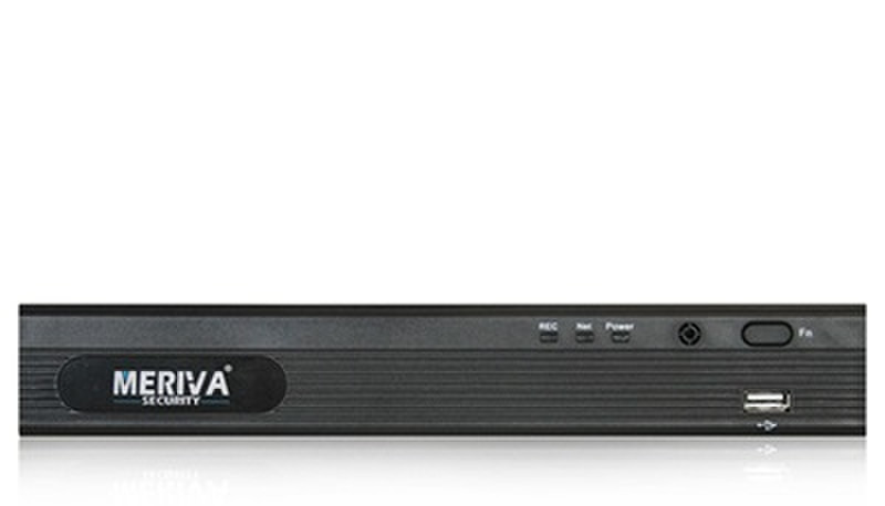 Meriva Security MHD-830AB-08+ Schwarz Digitaler Videorekorder (DVR)