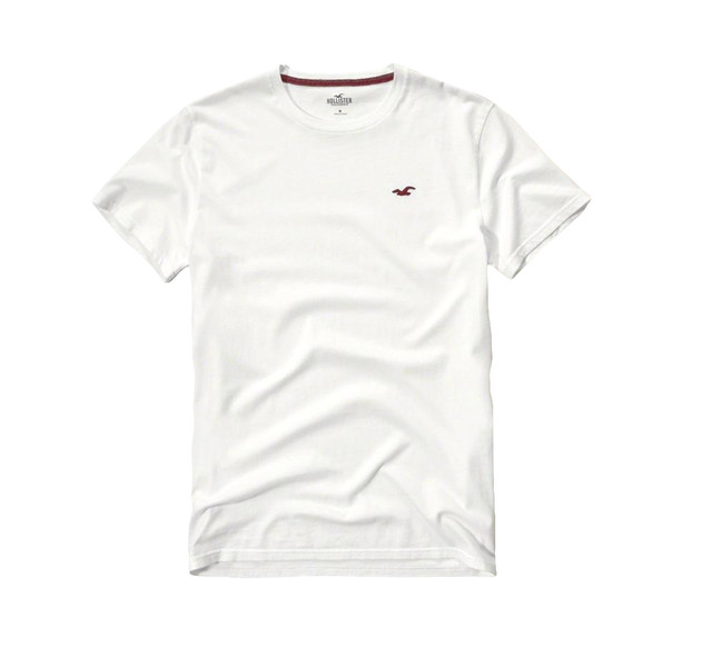 Hollister Must-Have Crew Men's T-Shirt - White